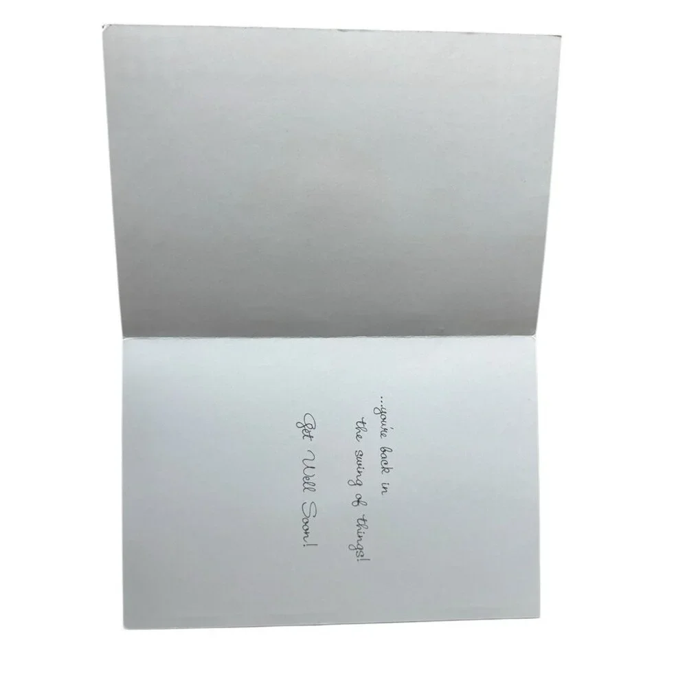Drawing Board Vintage Card Hope Get Well Soon‎ Susanna Leigh USA Made